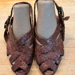 Stephane Kelian Paris - Vintage - Classic Kelian woven sandals, US 6.5, Brown